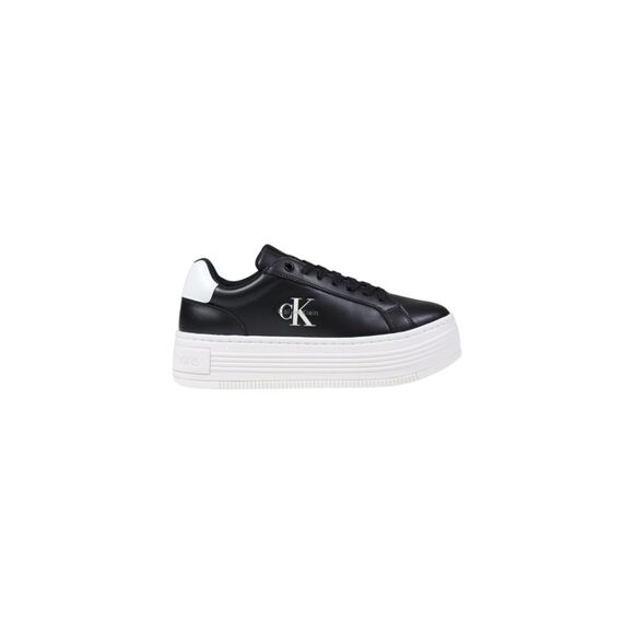 Calvin Klein Jeans Platform Leather Sneakers Women black